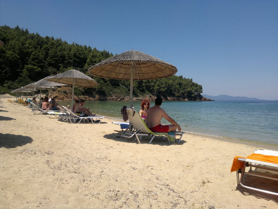  Komitsa plaža Atos 